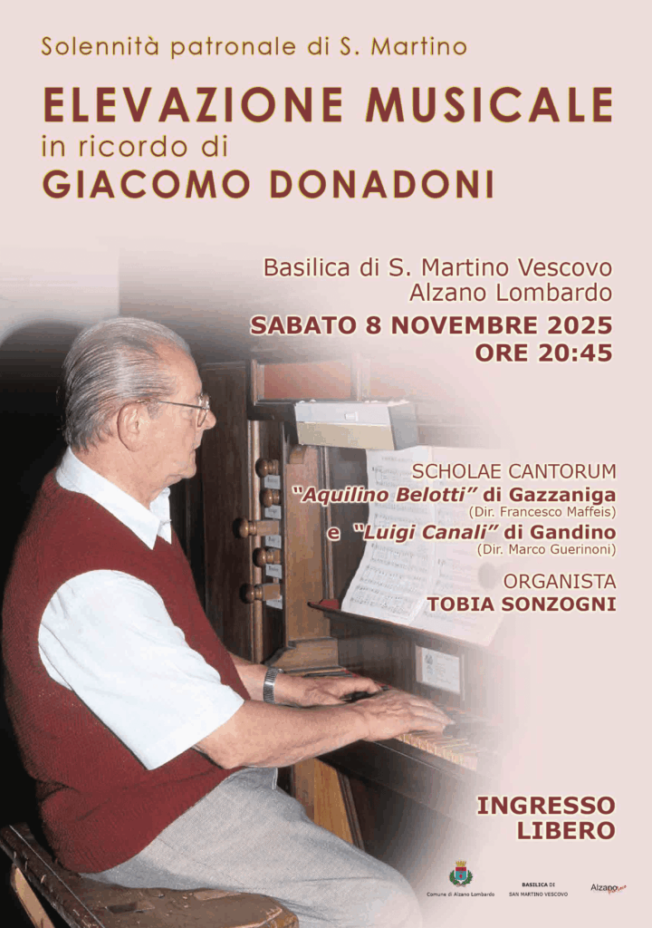 8 novembre: concerto di S. Martino