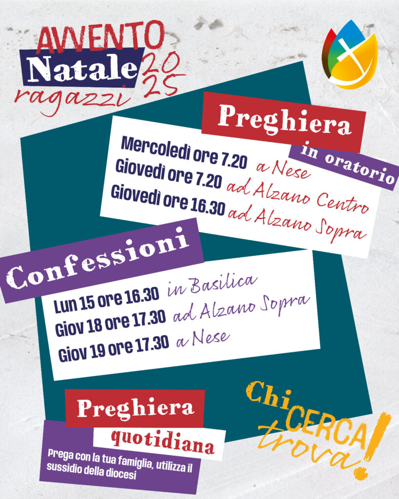 Preghiere ragazzi e confessioni natalizie
