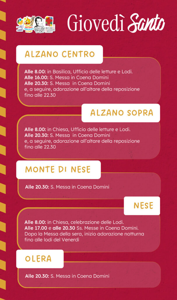 SETTIMANA SANTA 2026